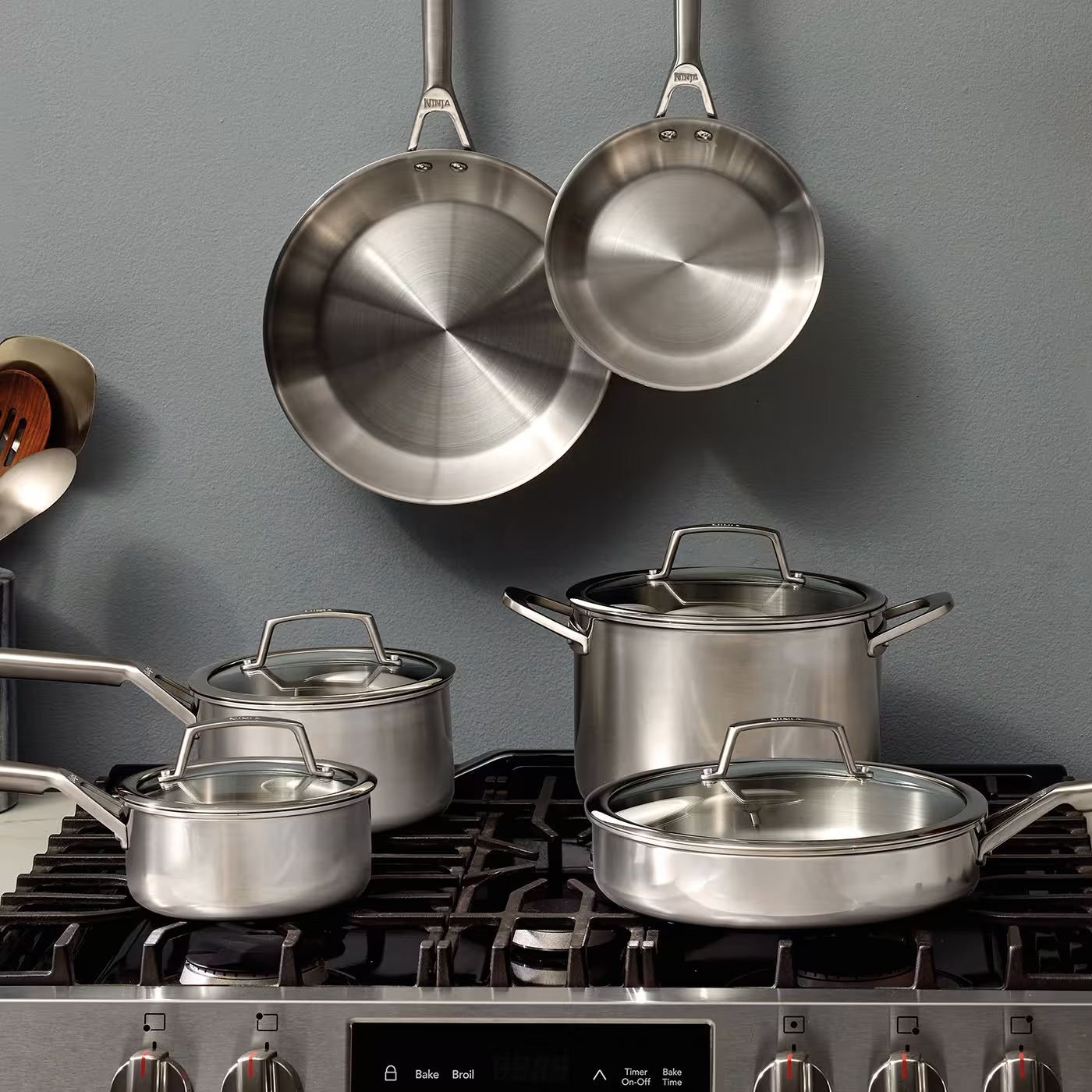 Ninja EverClad stainless steel pan range launch