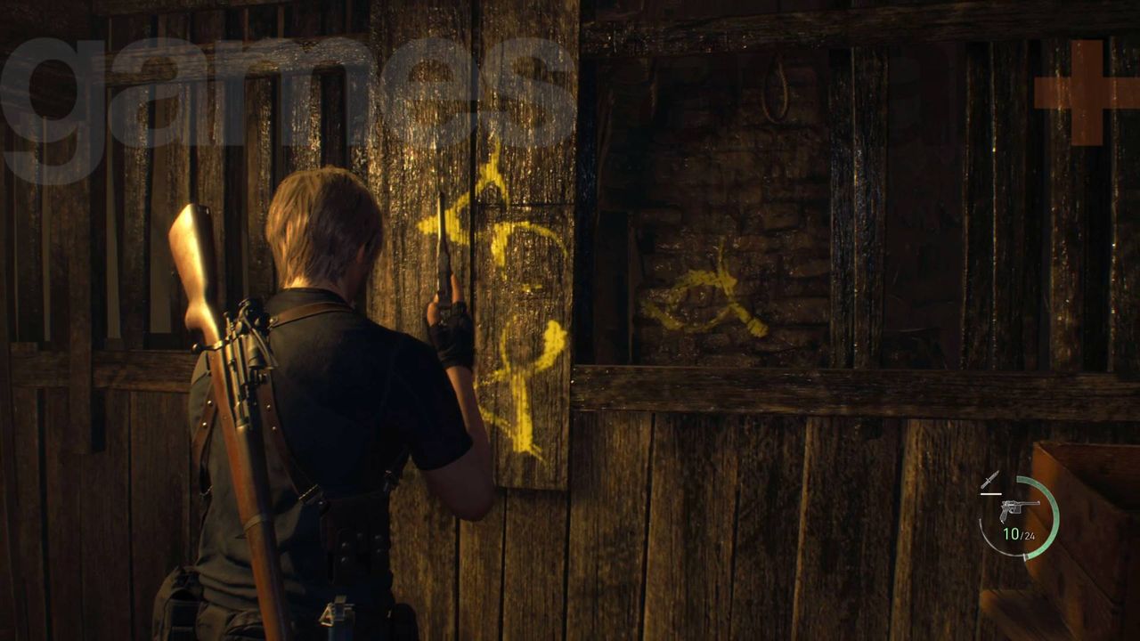 Resident Evil 4 stone dias code combination symbols