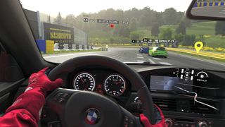 Gran Turismo 7 PSVR 2 review; a view from inside a race car