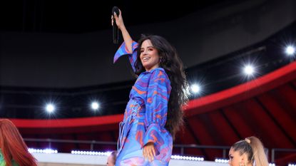 Camila Cabello performs onstage during Global Citizen Live, New York