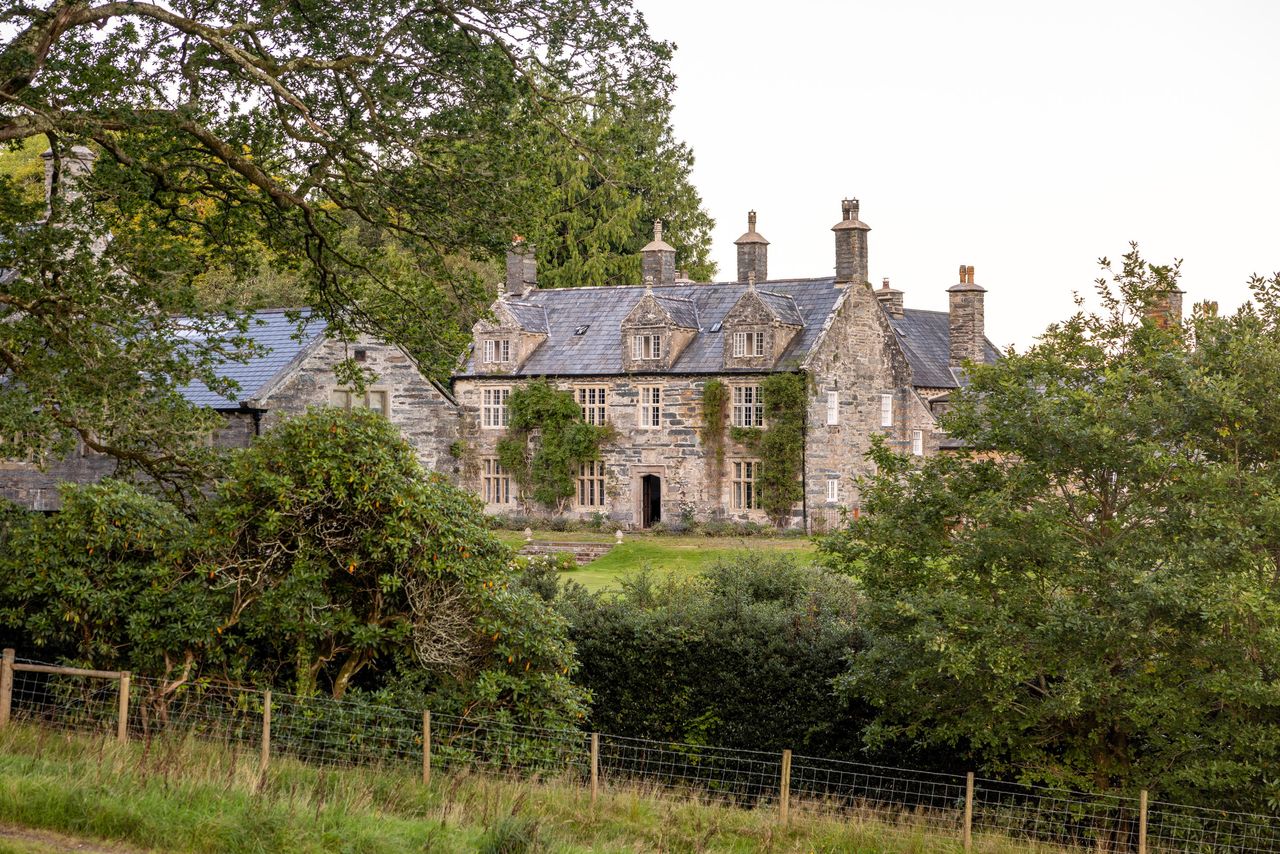 Glyn Cywarch castle in Wales