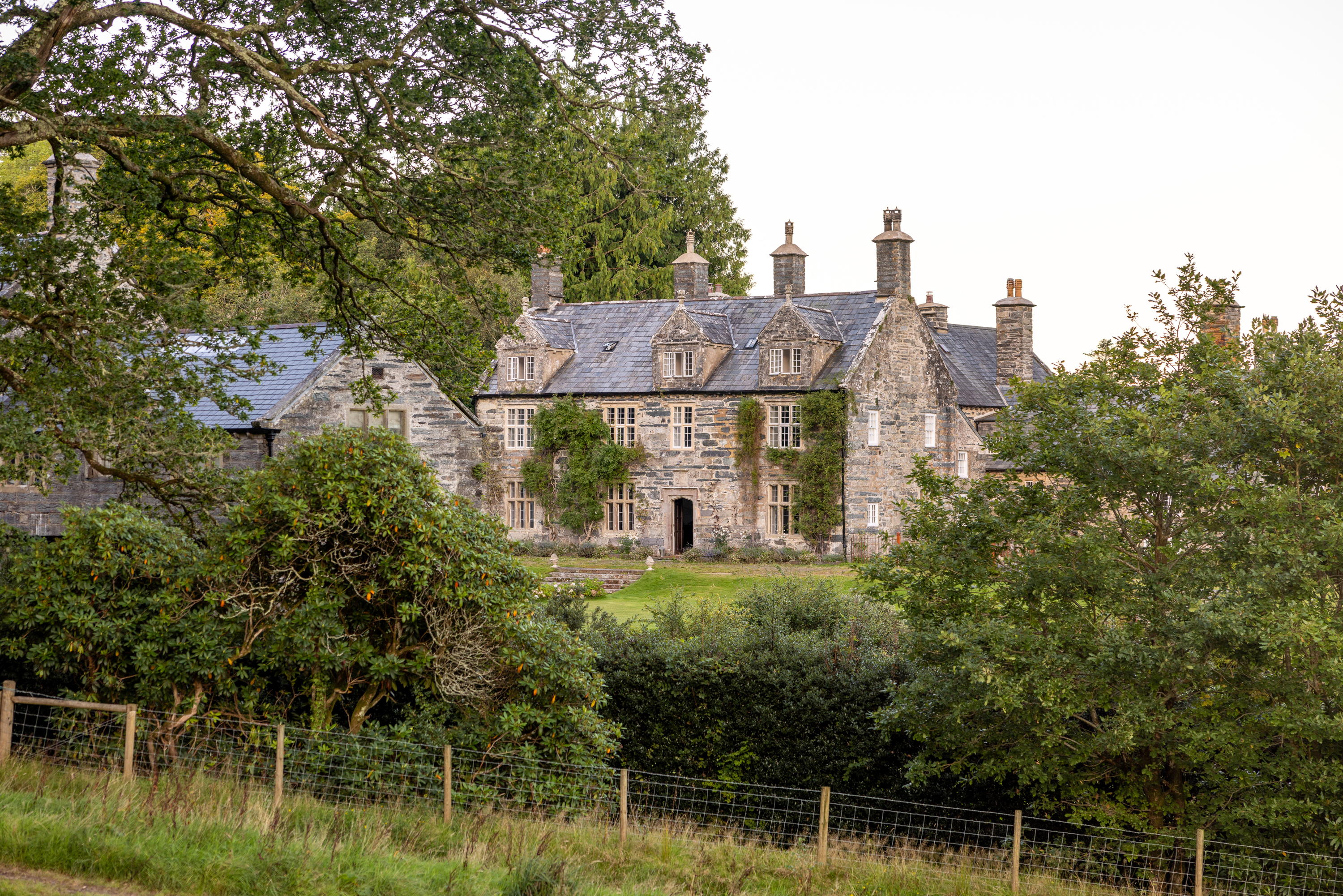 Glyn Cywarch castle in Wales