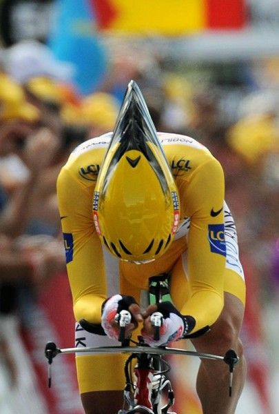 Sastre crossed the line totally spent, but kept hold of yellow.