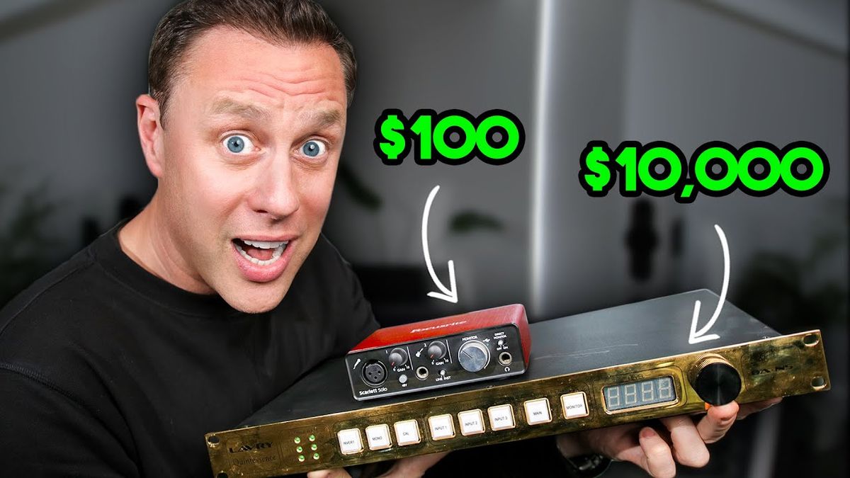 How much better does a $10,000 audio interface really sound than a $100 ...