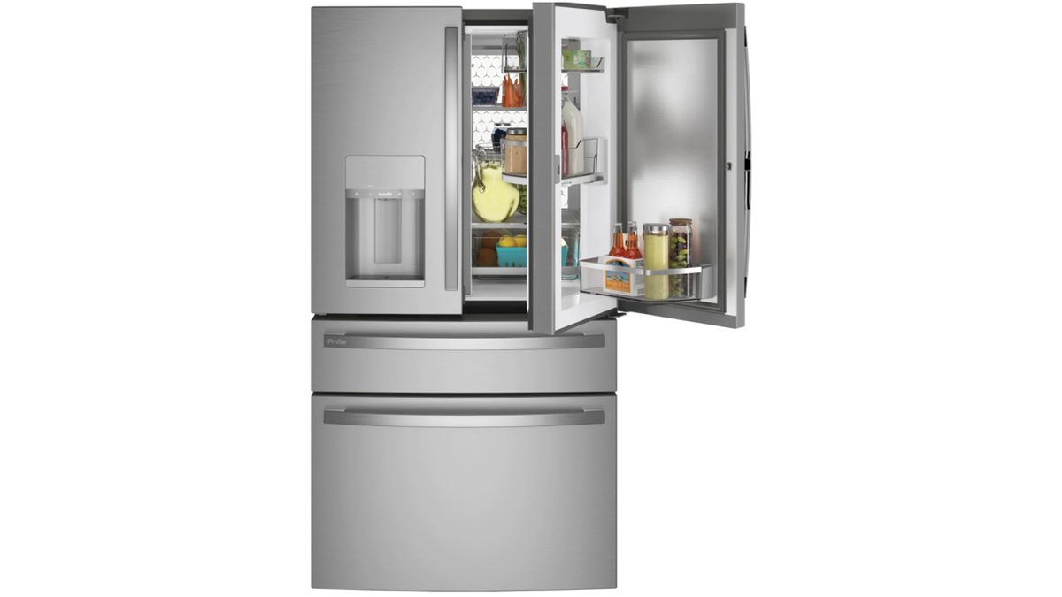 GE PVD28BYNFS French door refrigerator review Top Ten Reviews