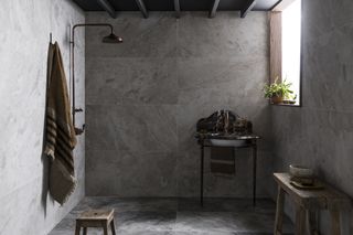 wet room ideas with no shower screen