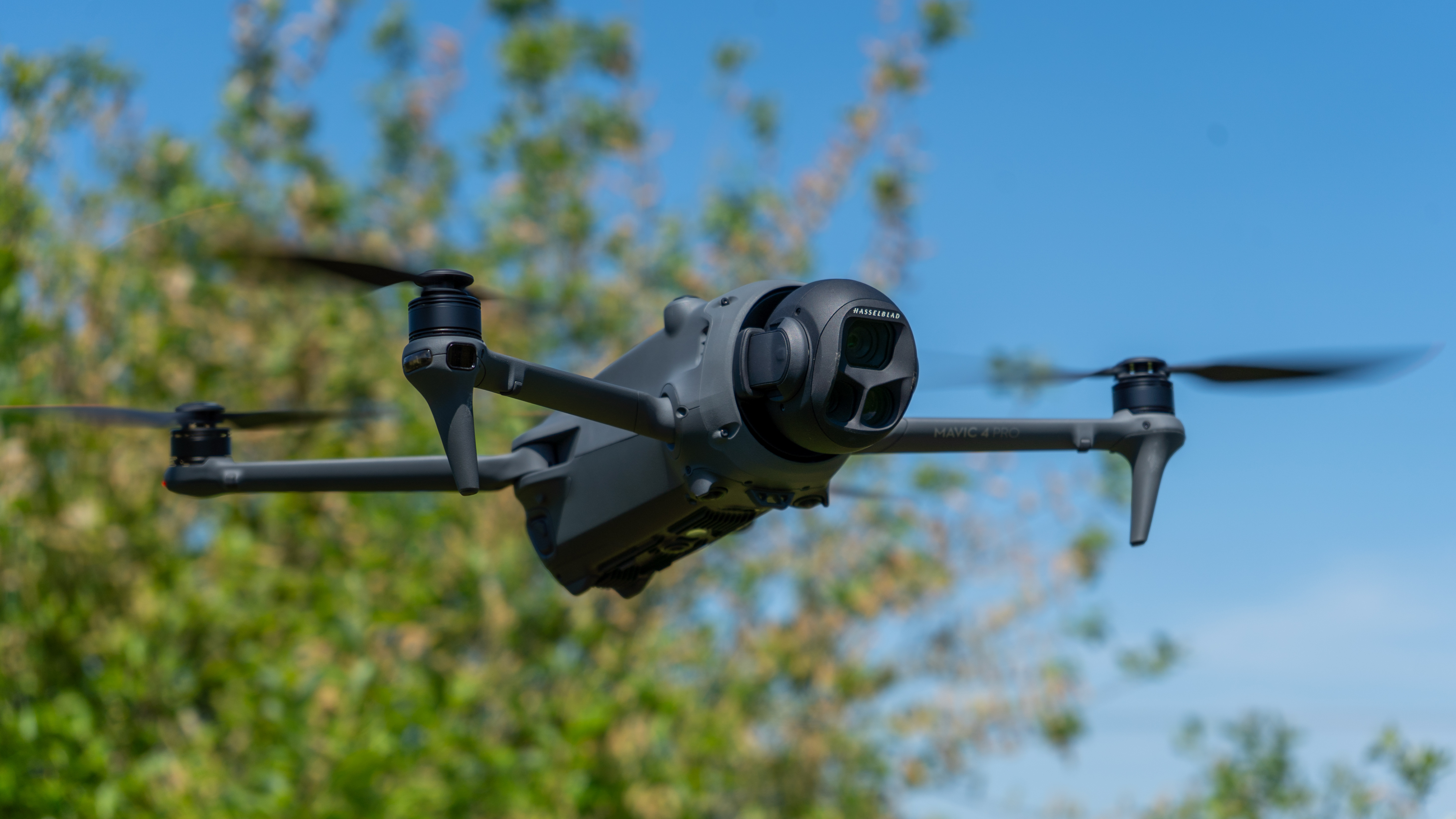 DJI Mavic 4 Pro drone flying