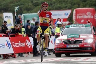 Alberto Contador (Tinkoff-Saxo) wins stage 16 and increases overall lead