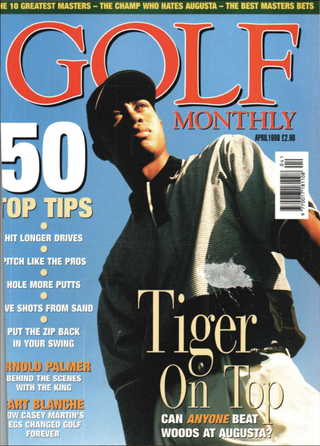 Tiger Woods front cover from Golf Monthly archive