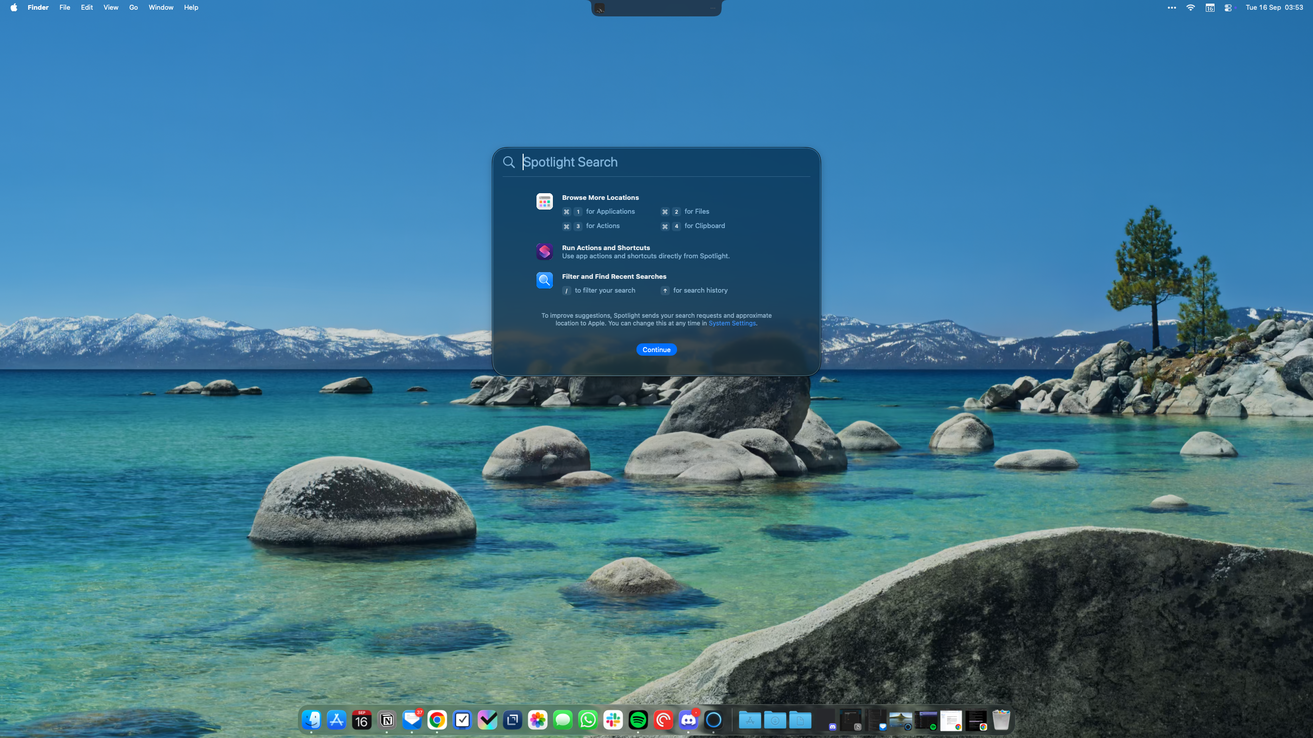 macOS Tahoe 26 screenshots
