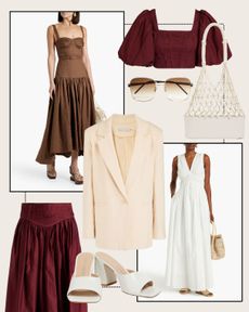 Collage of sale items from Outnet