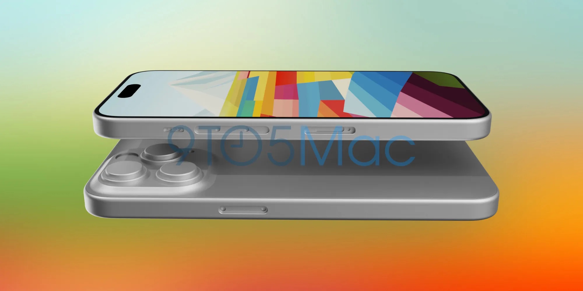 iPhone 15 Pro CAD render