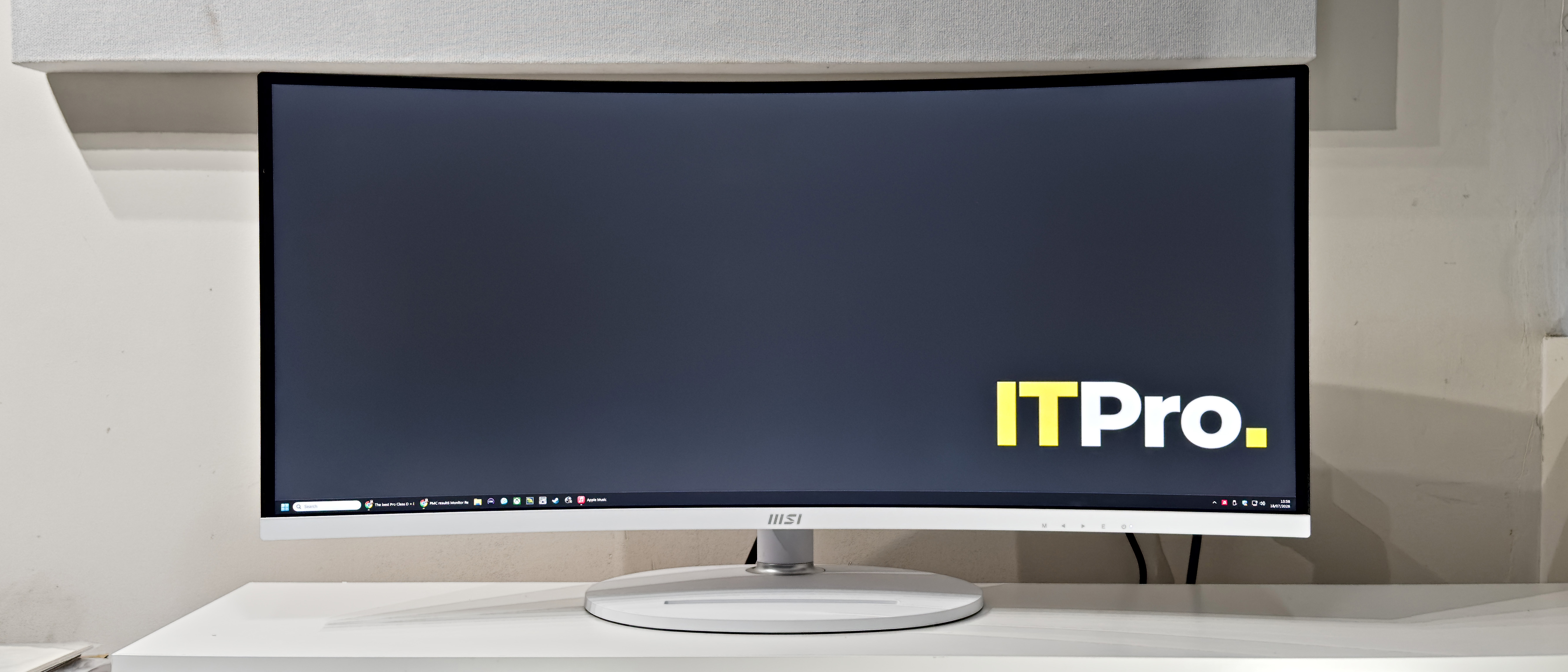The MSI Modern MD342 on a desk