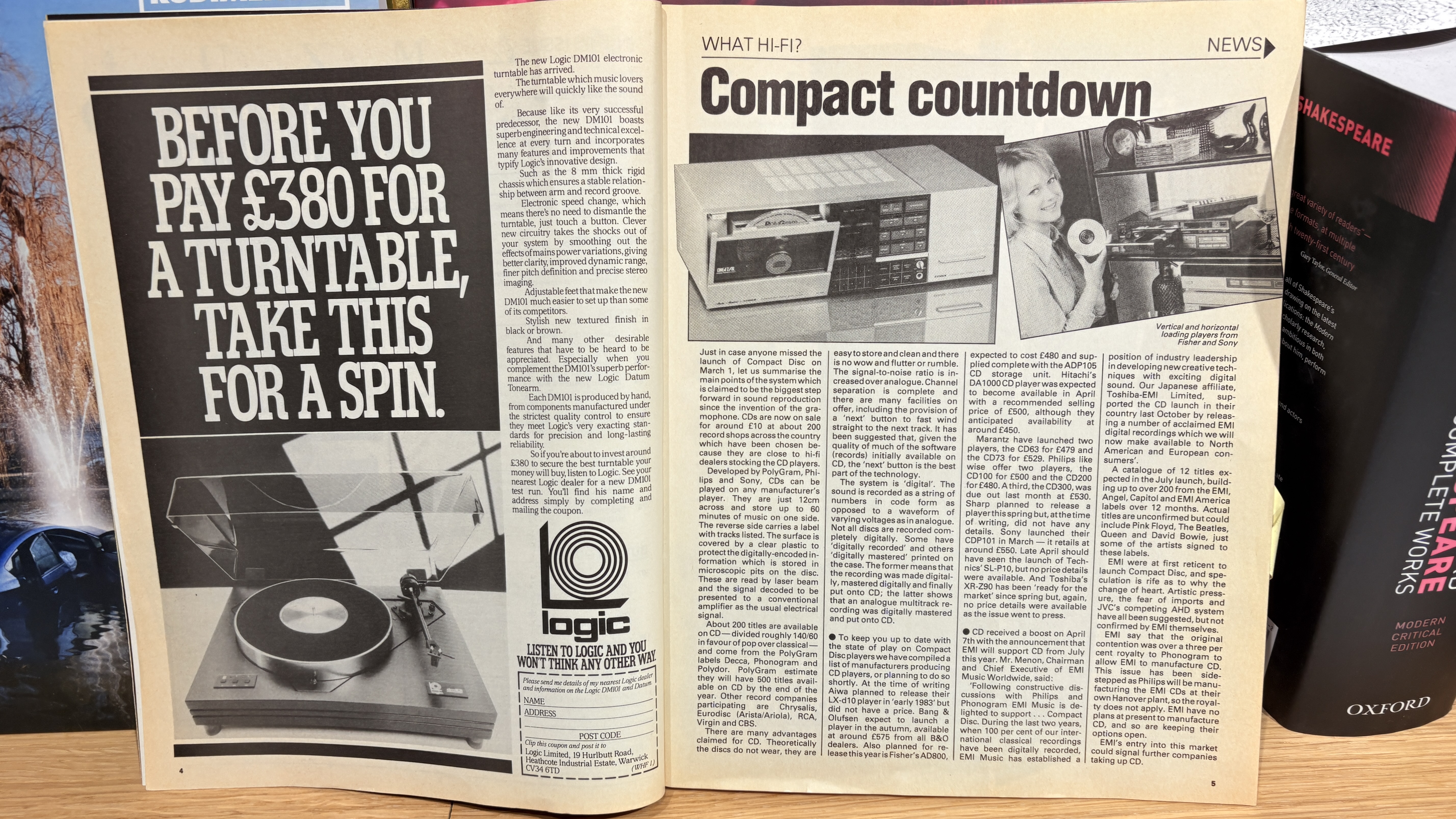 A primer on the forthcoming CD format in What Hi-Fi? June 1983 issue
