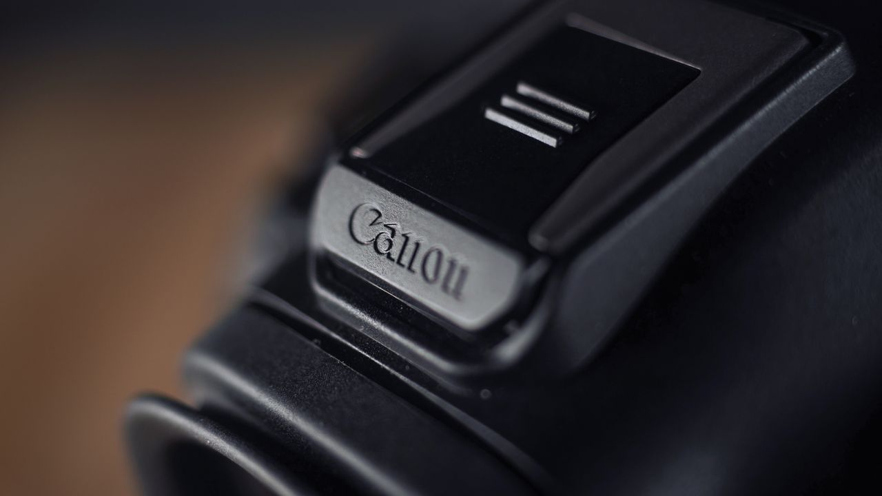 Canon EOS R6 Mark III on a wooden surface