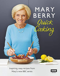 12. Mary Berry's Quick Cooking
RRP: £11
Available in hardcover and Kindle Edition
This cookbook ties into Mary Berry's BBC TV series and features an array of delicious Mary Berry recipes including quick and simple family meals if you're looking for some midweek inspiration. Plenty of tips and tricks and simple techniques to make cooking and baking that bit easier.