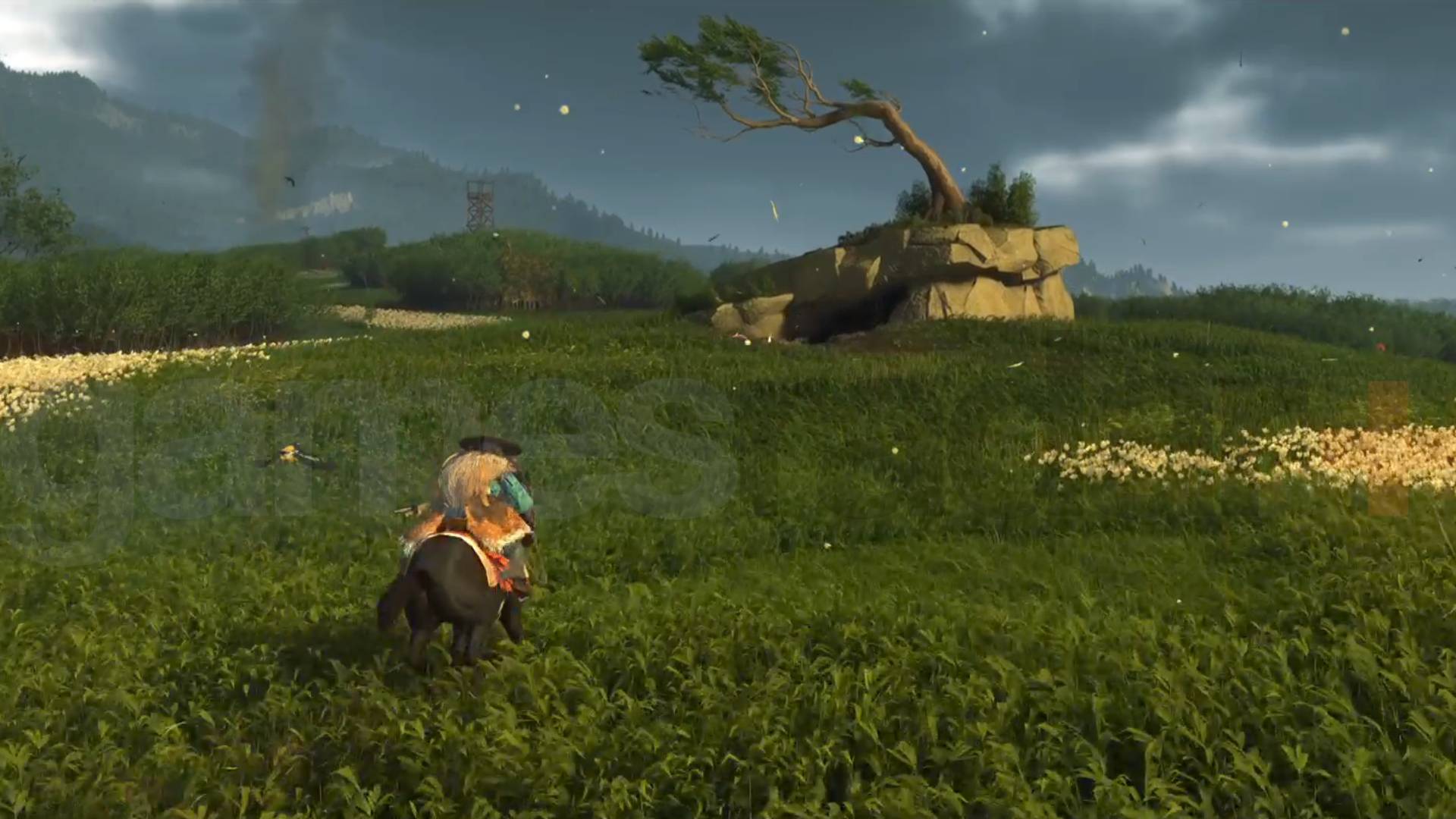 what a Ghost of Yotei wolf den looks like