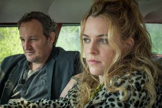 Jason Clarke and Riley Keough in The Devil All The Time on Netflix.