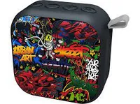 Altavoz inal&aacute;mbrico - Daewoo DBT-3 Graffiti, 5 W, 3 h, Bluetooth, Negro