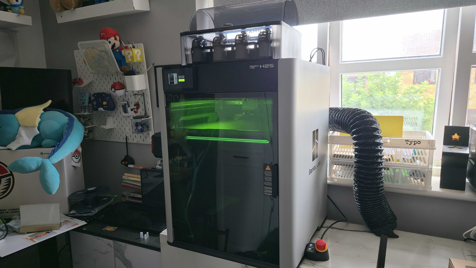 The Bambu Lab H2S. 