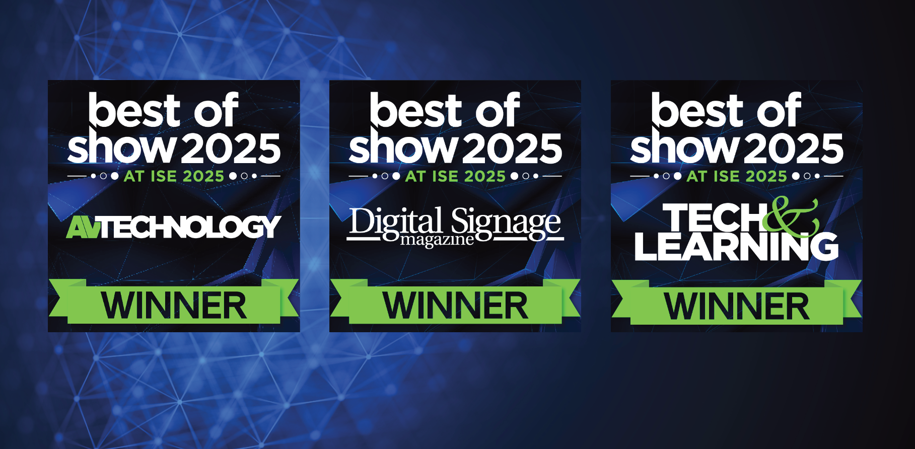 Winners Announced for Best of Show at Integrated Systems Europe 2025 ...
