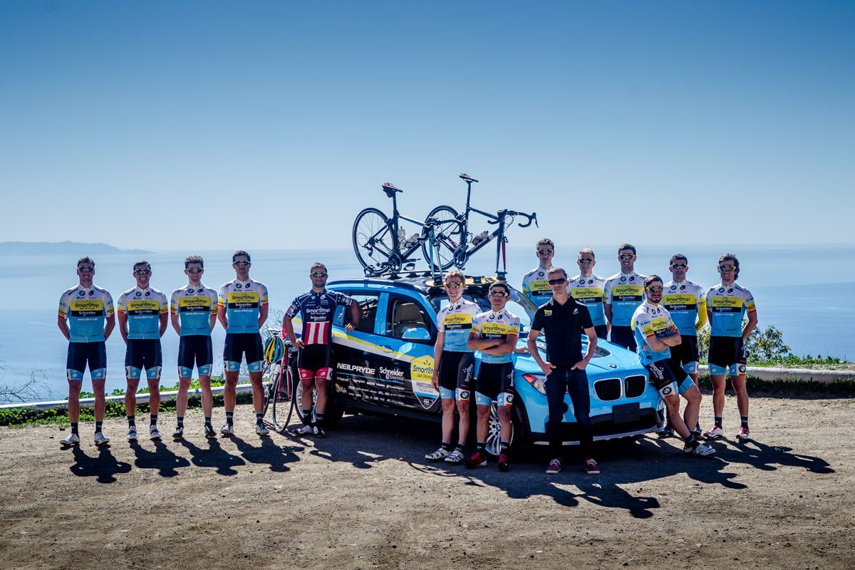 The Team SmartStop Pro Cycling Team for 2015.