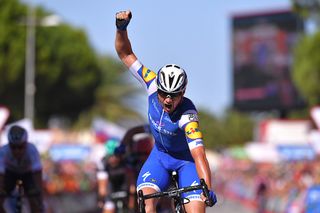 Yves Lampaert wins stage 2 at the Vuelta a Espana