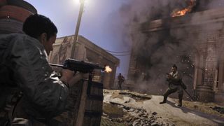 Call of Duty Vanguard screenshot of players shooting