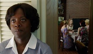 The Help Viola Davis Aibileen almost rolls her eyes waiting outside of a card game