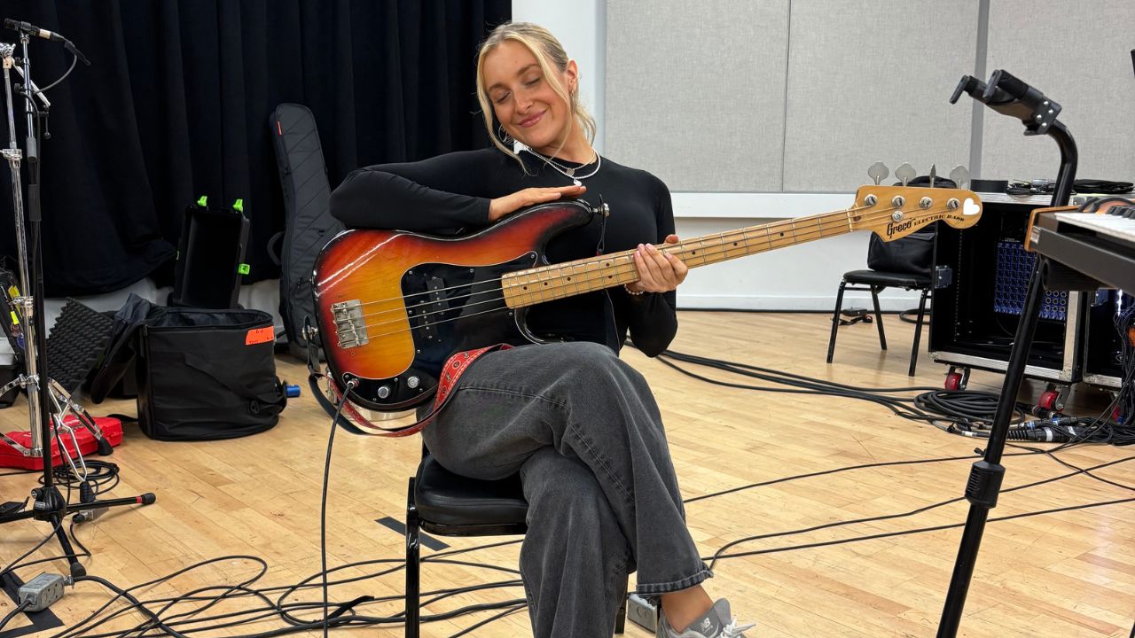 Bassist Olivia Thompson