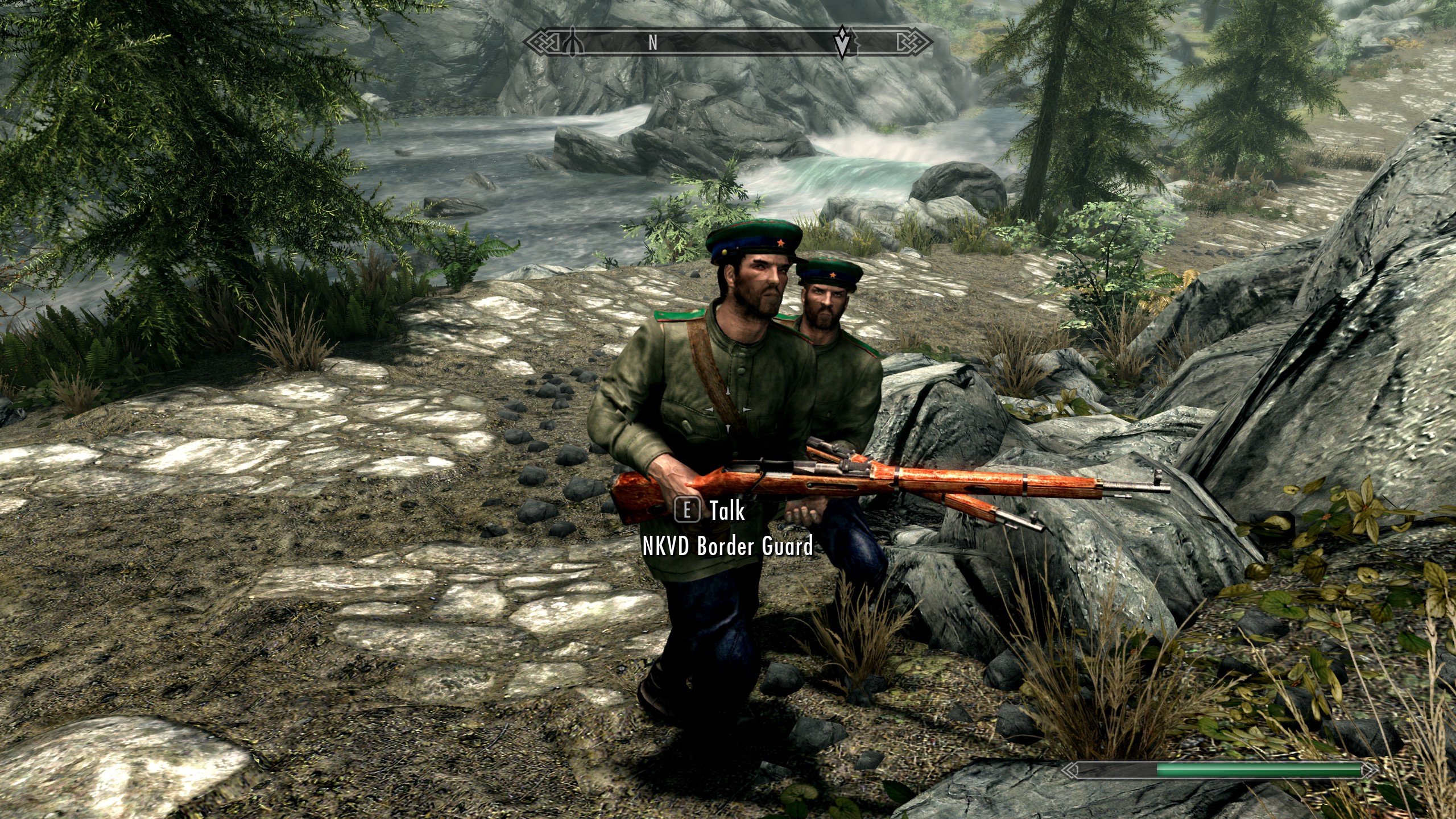 I played the banned Skyrim mod that turns it into World War 2 and, no kidding, it's honestly kind of incredible