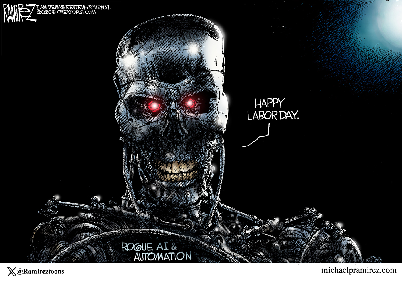 Political cartoon