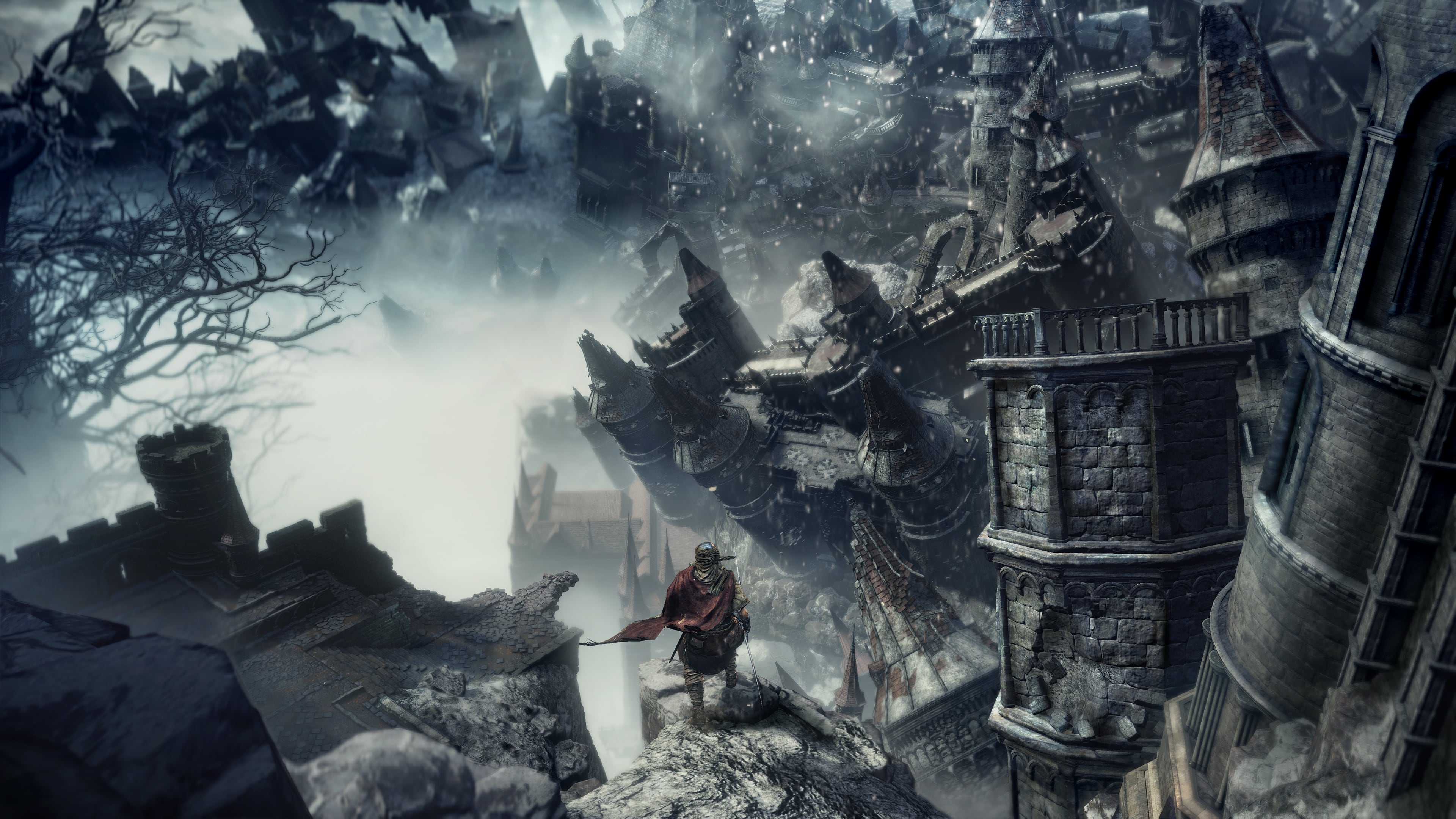 Why I Love Dark Souls 3 The Ringed City S Brilliantly Incongruous Architecture Pc Gamer