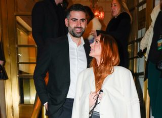 Lindsay Lohan and husband in New York City for Lohan's movie premiere