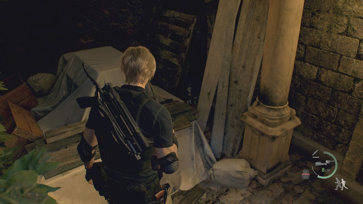 Resident Evil 4 Remake Clockwork Castellan in chapter nine
