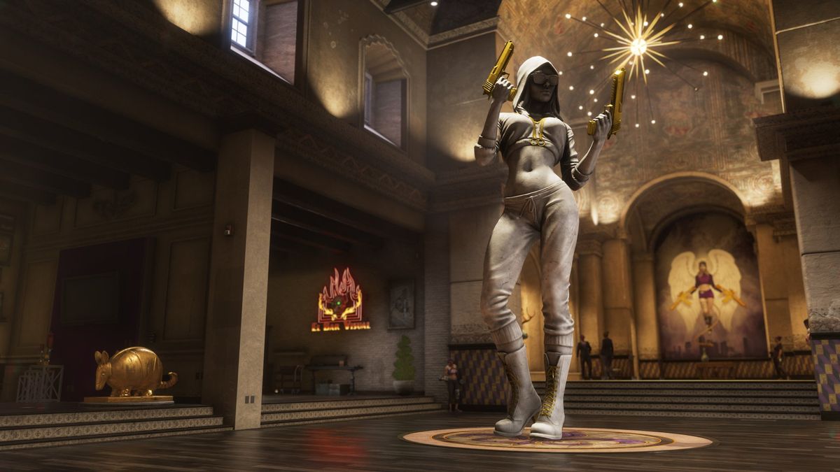 Image of Saints Row (2023) and The Saints HQ.