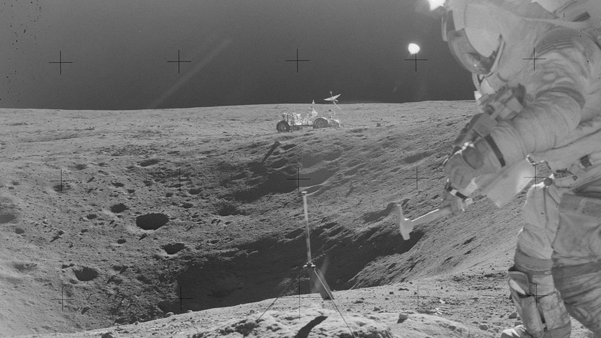 The oldest evidence of Earth’s atmosphere may be hiding in rocks on the moon