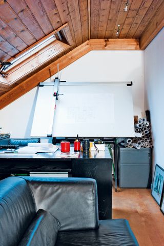 studio space in a 1970s self build