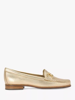 Kg Kurt Geiger Matilda Leather Horsebit Chain Loafers