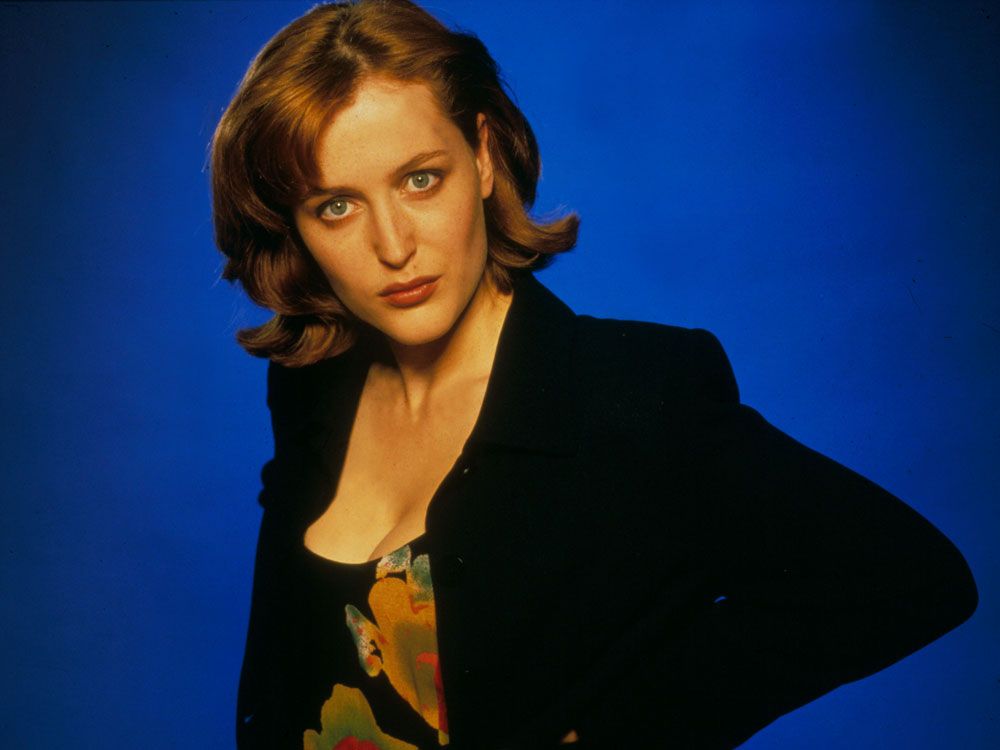 Gillian Anderson as Dana Scully in The X-Files