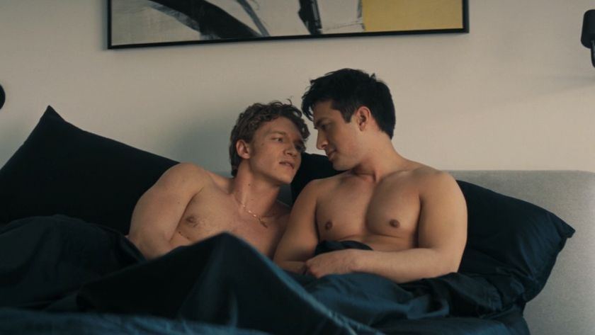 Ilya and Shane talking in bed during Episode 4
