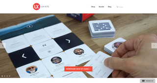 UX Kits landing page