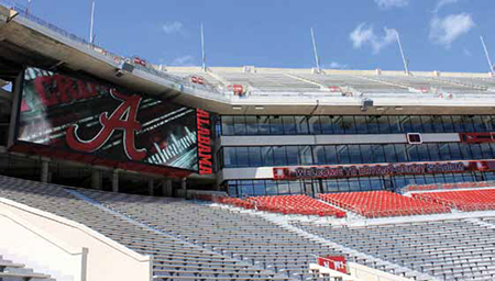 Danley Delivers Alabama Stadium Upgrades on a Tight Deadline