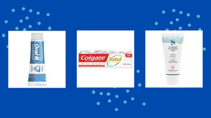 A selection of the best toothpaste from Oral-B, Colgate, and Spotlight Oral Care