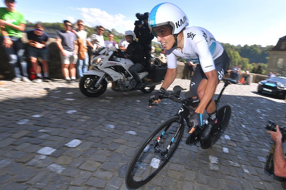 Diego Rosa of Italy and Team Sky