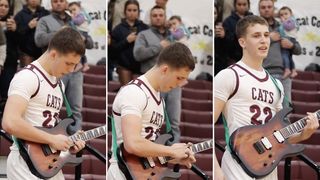 High school basketball player Andrew Logan