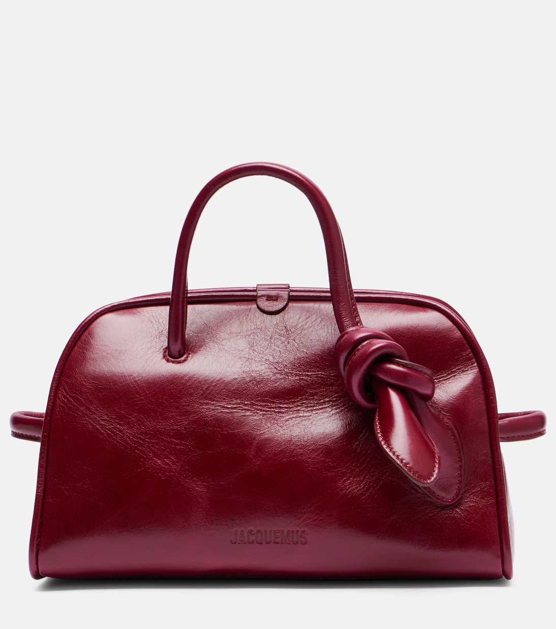 Jacquemus, Turismo Small Patent Leather Tote Bag