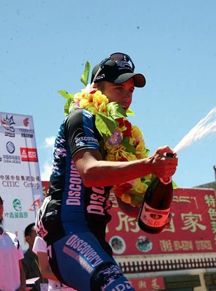 Will Davis be spraying champagne in Stuttgart?