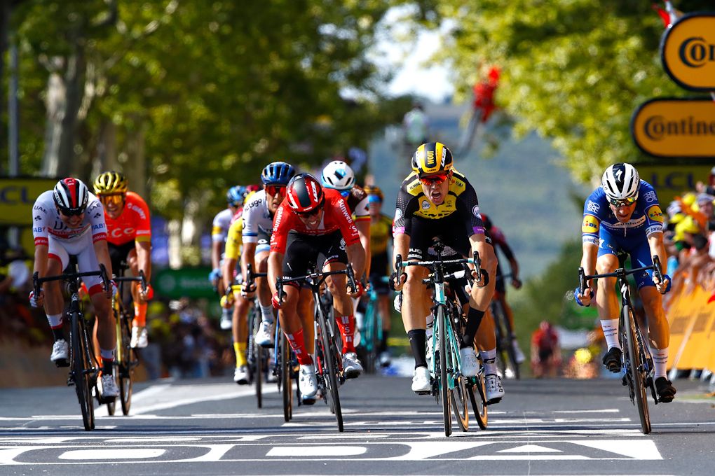 Wout van Aert wins stage 10 at the Tour de France