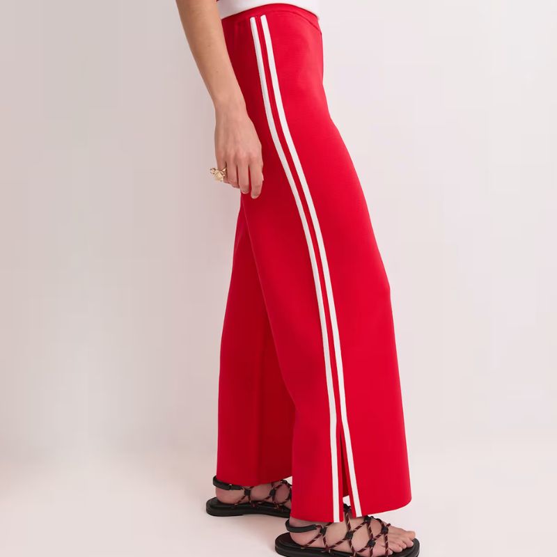 M&amp;amp;S, red tracksuit bottoms